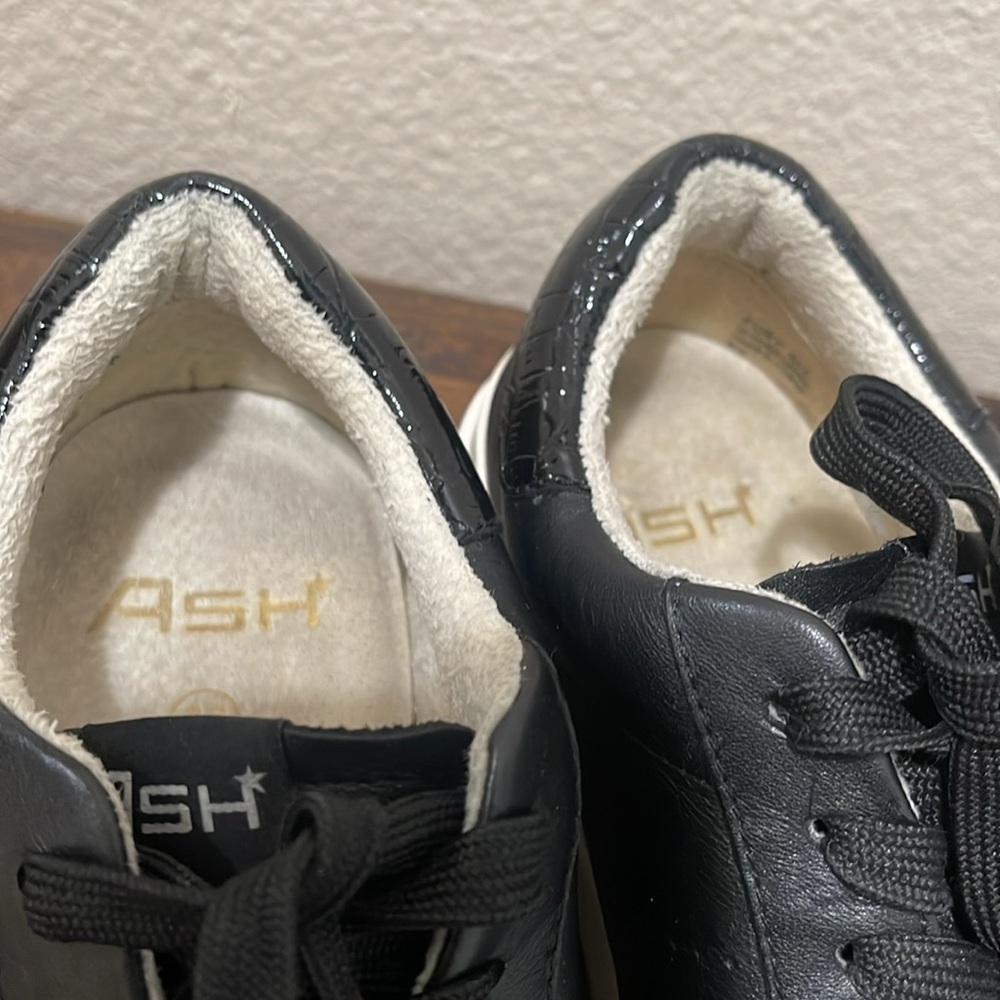Ash Fury Bis black casual fashion sneakers size 36 size 6 - Picture 13 of 16